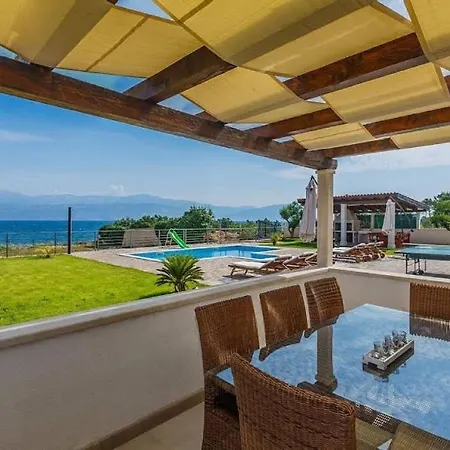 Seaside Luxury With A Swimming Pool Supetar, Brac - 12371 Villa