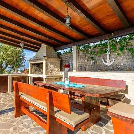 Seaside Luxury With A Swimming Pool Supetar, Brac - 12371 Villa